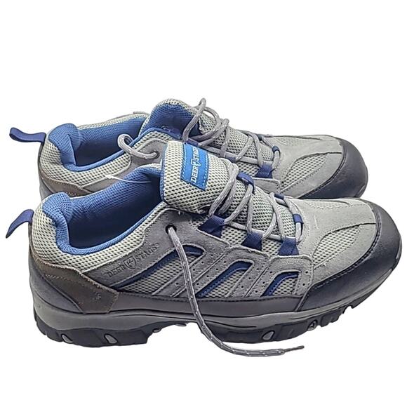 Deer Stags Hanger Waterproof Hiking Shoes Men\'s Size 11.5 Gray/Blue